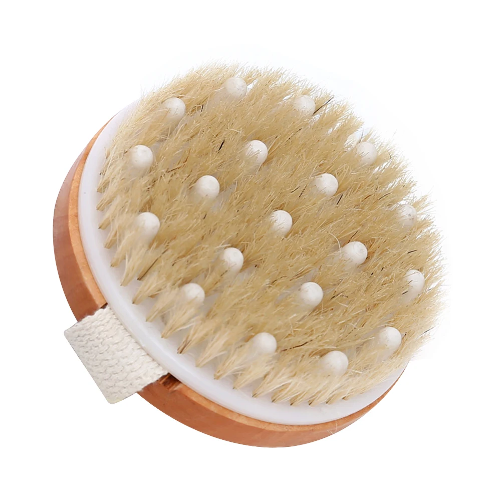 BRISTLE HYDREA BODY BRUSH CELLULITE SHOWER DRY SKIN EXFOLIATION SCRUBBER 6