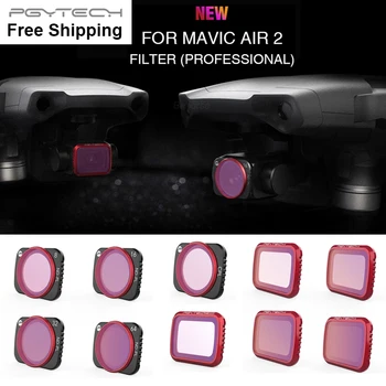 

PGYTECH Mavic Air 2 Camera Lens Filter Set Professional UV CPL ND NDPL Filter For DJI Mavic Air 2 Accessories