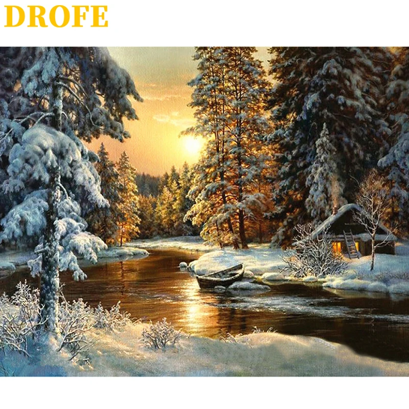 Картина по номерам на деревянной раме 40x50 см | Дом и сад