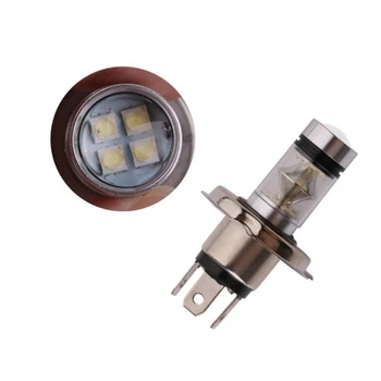 

H4 LED Lights 6000K 100W 1800LM DC 12V Fog Driving DRL Bulbs Lamps Parts