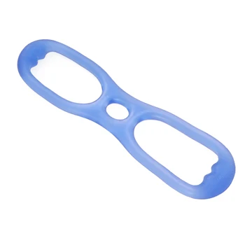 

8 Word Silicone Yoga Pulling Exerciser Chest Developer Muscle Resistance Bands Fitness Yoga Workout Pull Rope Body Building Tool