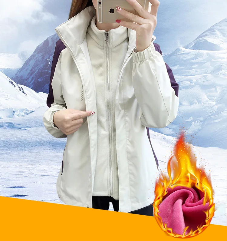 Зимний лыжный костюм для женщин, Высококачественная лыжная куртка, штаны, теплая водонепроницаемая ветрозащитная лыжная куртка для сноуборда, женский лыжный костюм s