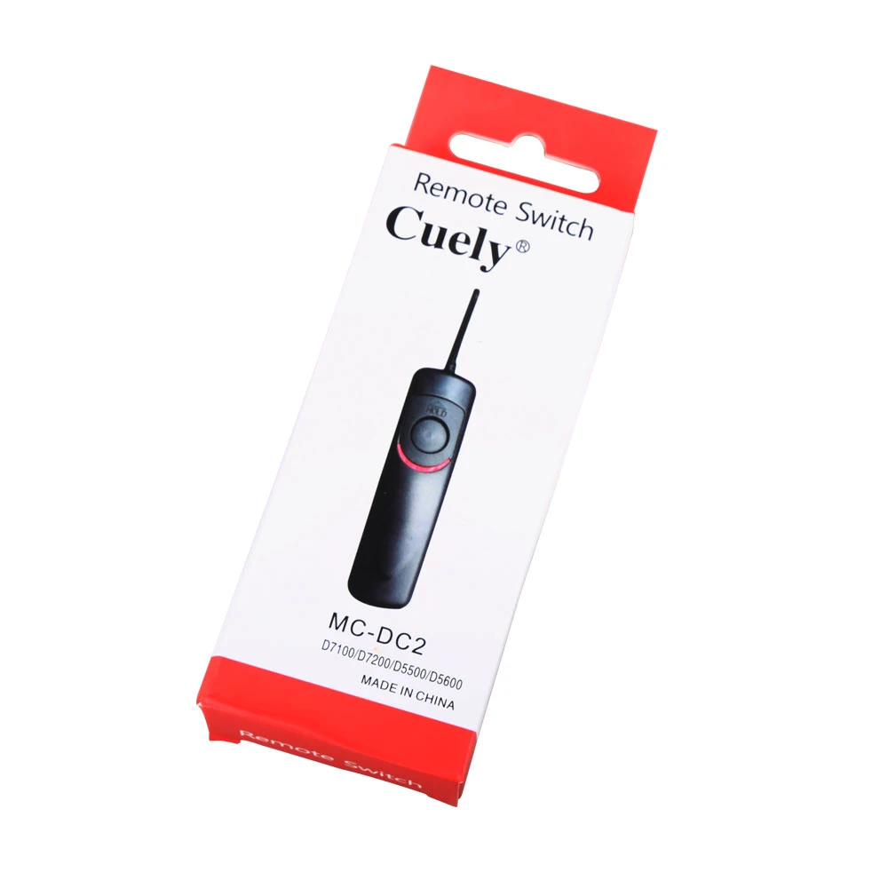 Remote Control Shutter Release Cable MC-DC2 for Nikon Z5 Z6 Z7 Z6II Z7II D7500 D7200 D7100 D5100 D5200 D5300 D5500 D5600 D3200