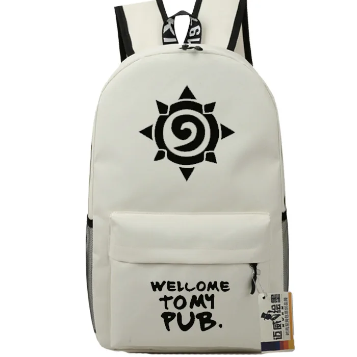 

World of Warcraft Hearthstone Legend Backpack Tribe Union Game Related Products Men And Women Schoolbag Computer Bag