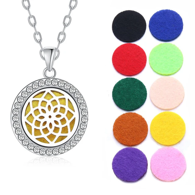 HooAMI Butterfly Essential Oils Aromatherapy Diffuser Locket Necklace HooAMI Butterfly Essential Oils Aromatherapy Diffuser Locket Necklace