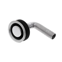 Нержавеющая сталь топливная дышащая газовая цистерна Вентиляционное крепление 90 ° подходит для шланга 5/8''