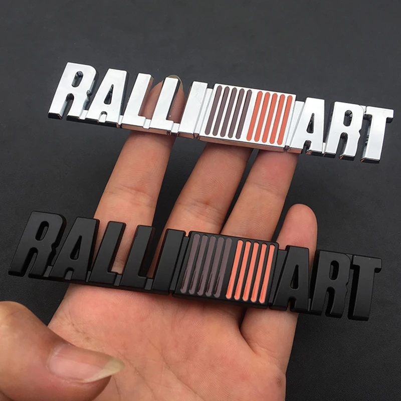 Металлическая Эмблема Ralliart для Mitsubishi Outlander Pajero Lancer ASX L200 Montero Eclipse Carisma наклейка на