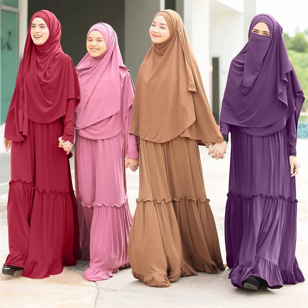 Muslim Panjang Khimar Baju Gamis 