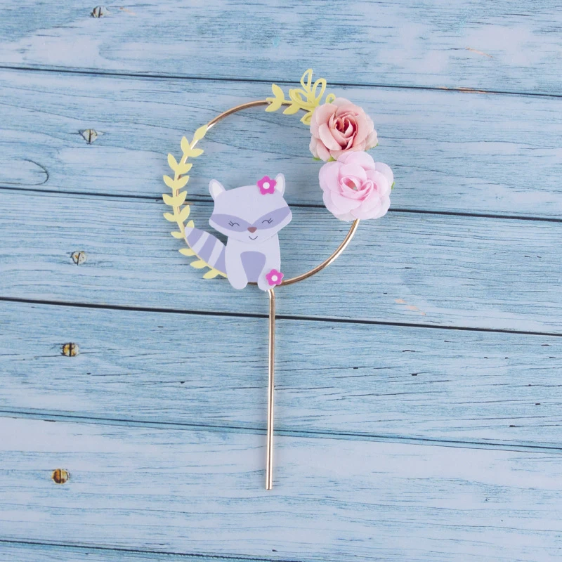 B9372-C 灰色狸猫款 花环