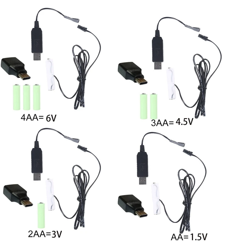 usb-type-c-to-aa-battery-eliminator-replace-aa-4-aa-1-5v-batteries-for