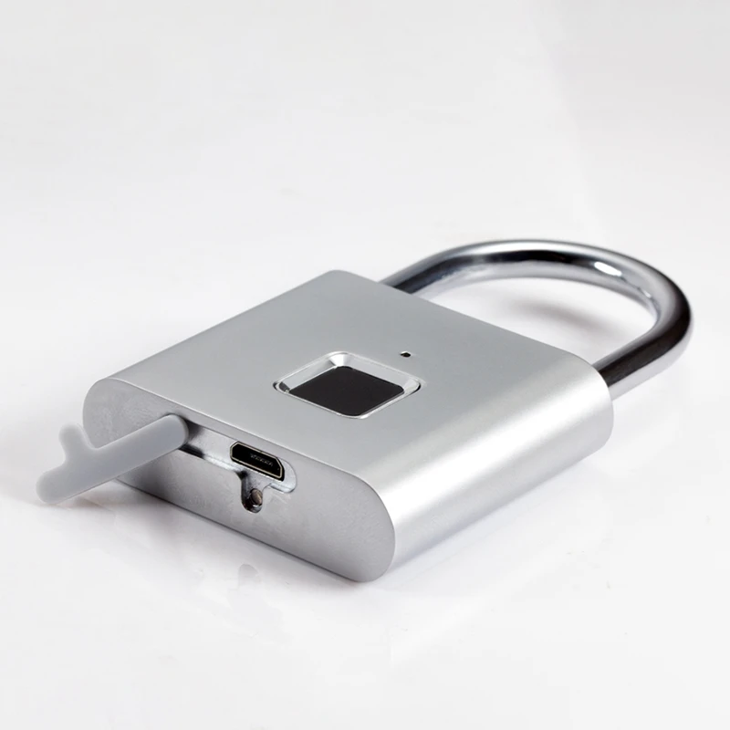 Usb зарядка Smart Keyless электронный замок с отпечатком пальца безопасности дома безопасности замок двери багажный замок