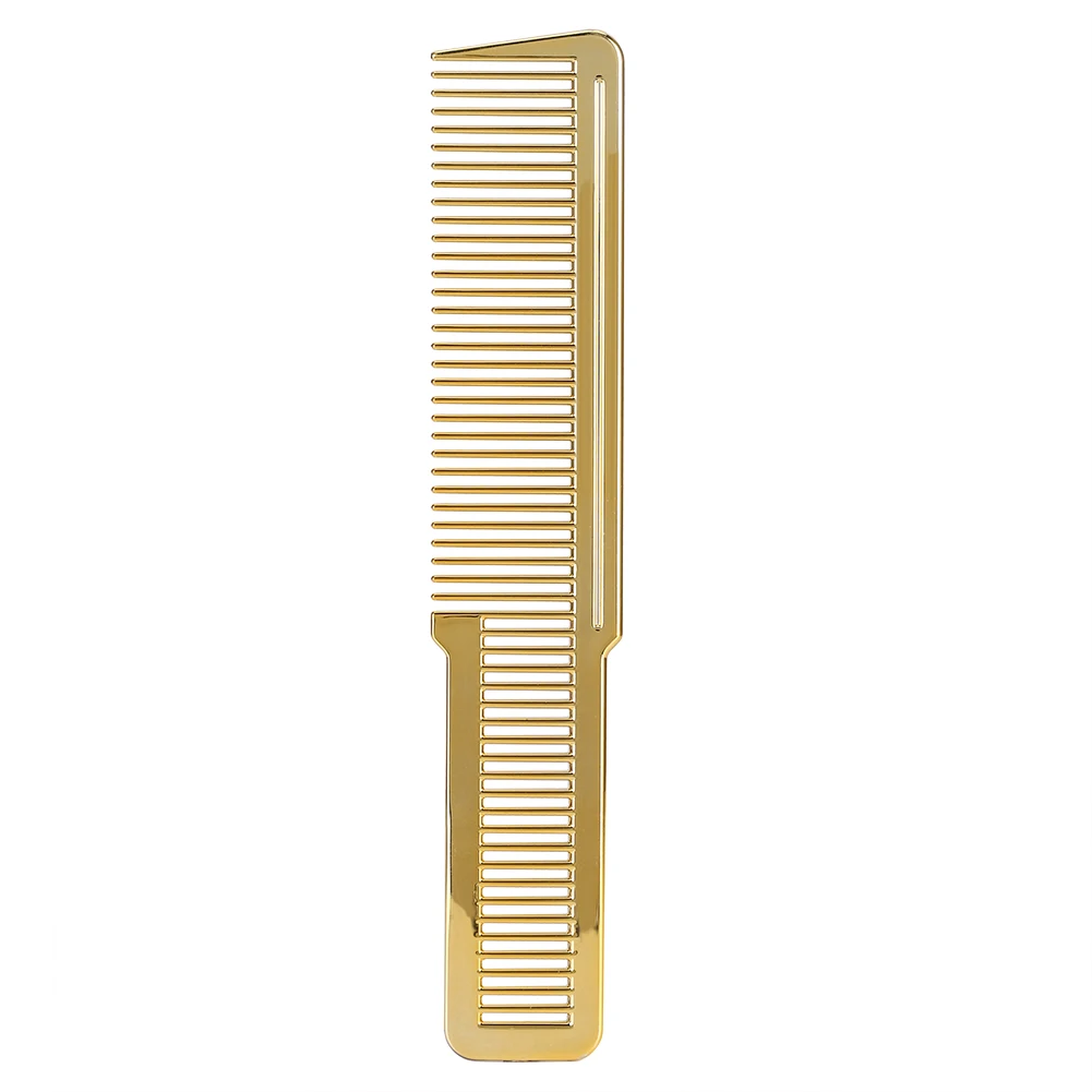 

Hair Comb Hairdressing Home Salon Hair Cutting Styling Comb Tool Hair Combs Non-Slip Handle Gold