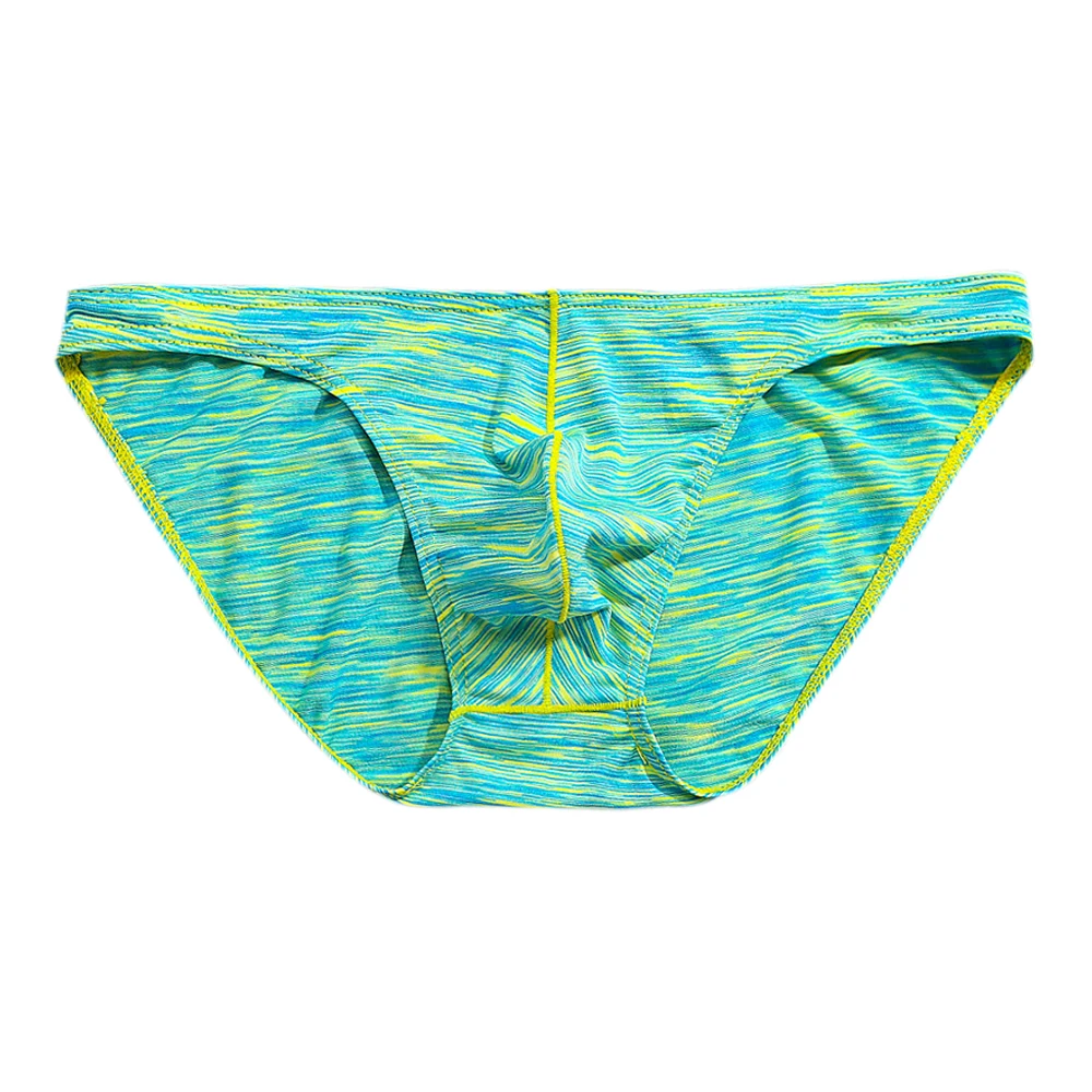 4 шт./лот мужское сексуальное нижнее белье с низкой талией трусы для геев мешочком