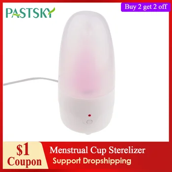 

Menstrual Cup Sterelizer Women Menstrual Cup Disinfection Box Steam Sterilize Feminine Lady Period Health Care Tools For Home