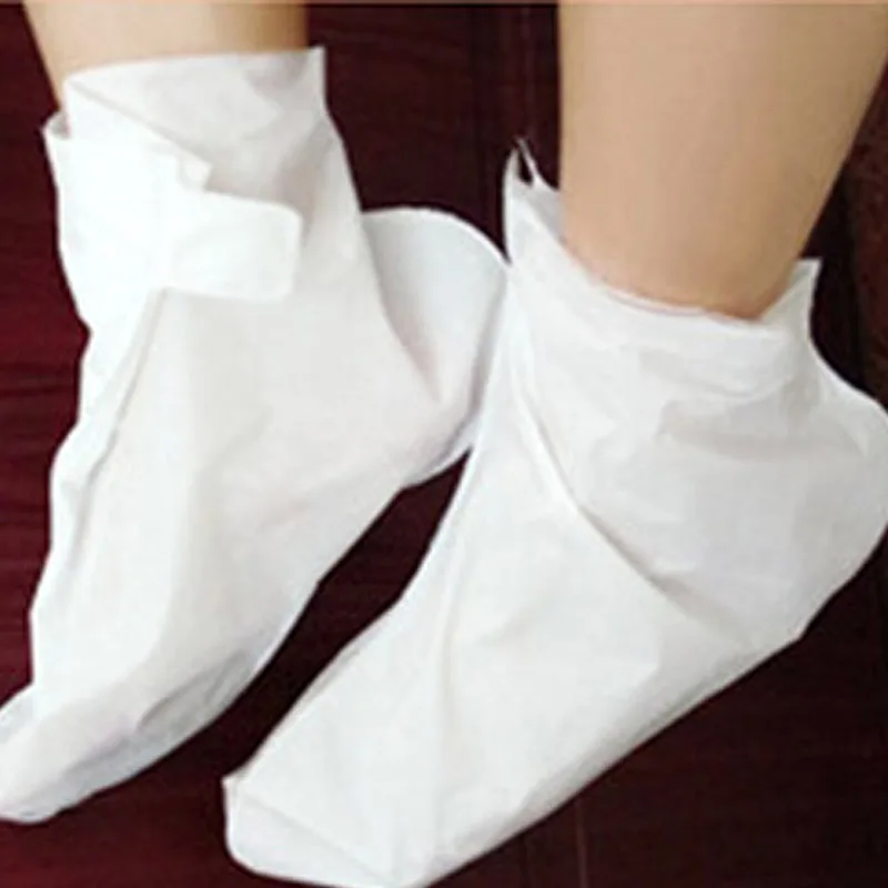 Удивительный Уход за ногами макияж отшелушивающая настоящая маска для ног