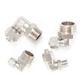 

Free Shipping KL-PL6 KL-PL8 KL-PL10 KL-PL12 Fast Screwing Quick Connector Fittings Pneumatic Elbow