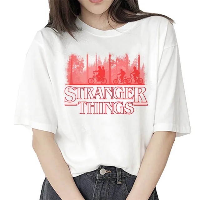 Футболка stranger things 3 t Eleven, женская новая футболка, футболка Stranger Things, хипстерские футболки, графическая футболка, женская футболка с буквенным принтом - Цвет: 1220