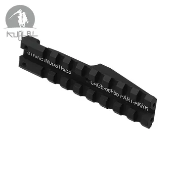 

AK Rear Sight Rail Mount 100mm Picatinny Weaver 20mm Base For Hunting Red Dot Optics AK47 AK74 Adapter