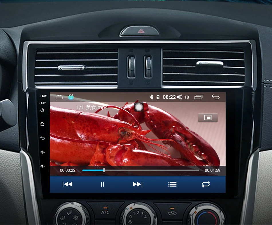 Top Idoing 9"Car Radio Multimedia NO 2 din DVD Video Player Navigation GPS Android 8.1 8,1 4G For Nissan Serena tiida 2016 4G+64G 3