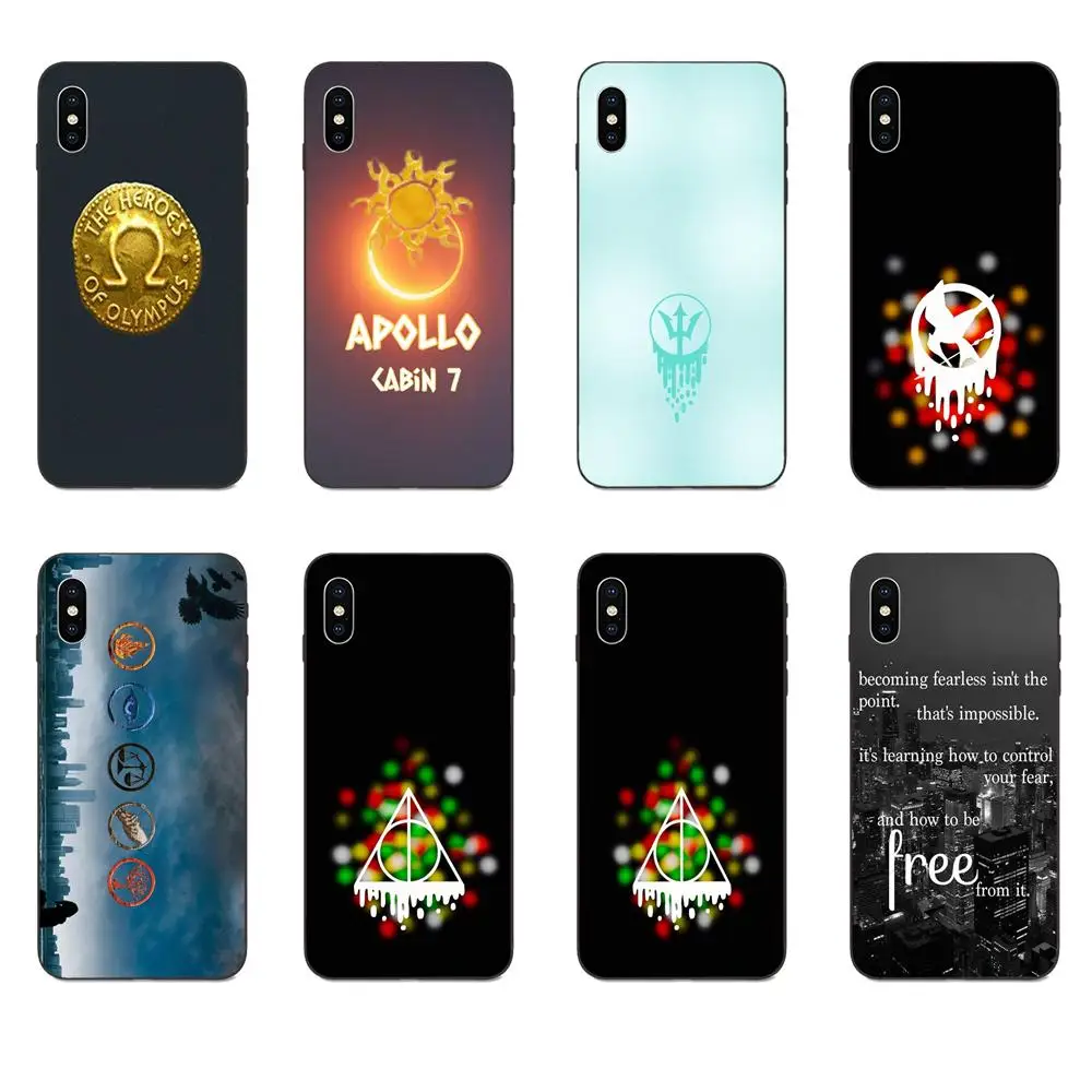 Чехол для Huawei nova 2 2S 3i 4 4e 5i Y3 Y5 II Y6 Y7 Y9 Lite Plus Prime Pro 2017 2018 2019 Перси Джексон Дивергент |