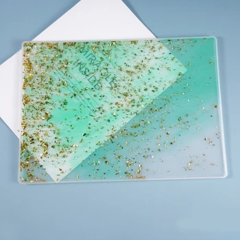 

Crystal Epoxy Resin Mold Writing Drawing Board Casting Silicone Mould DIY Crafts Jewelry Making Tools