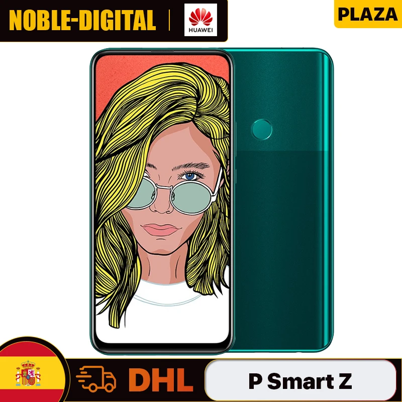 Смартфон Huawei P Smart Z глобальная прошивка 4 Гб 64 ГБ NFC две Sim-карты Android 9 мобильный