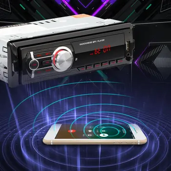 

Car Radio Wireless Stereo Audio FM Receiver USB AUX Autostereo MP3 Multimedia Player Auto Electronics