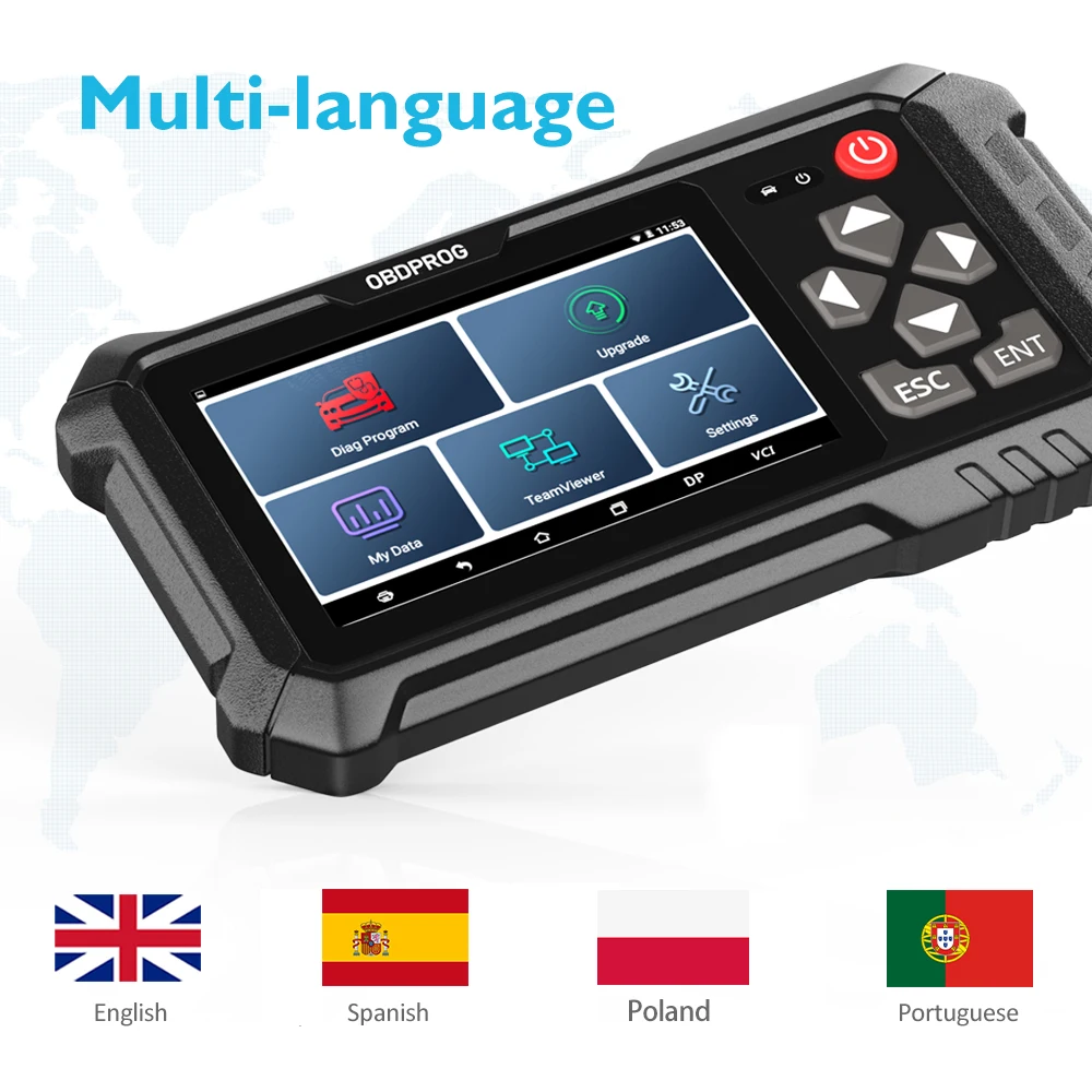 OBDPROG M500 Odometer Correction OBD2 Scanner