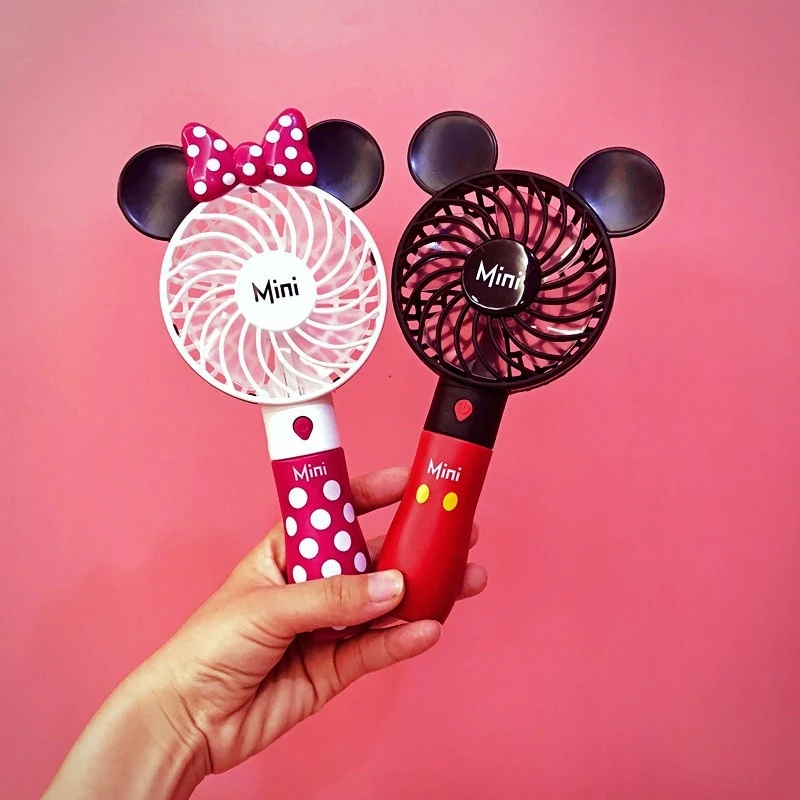 Fan Mini Portable Usb Mickey Handheld Fan Usb Mickey Disney