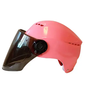 

Motorcycle Summer Breathable Helmet Scooter Open Face Cap with Sunshield Motor L9BC