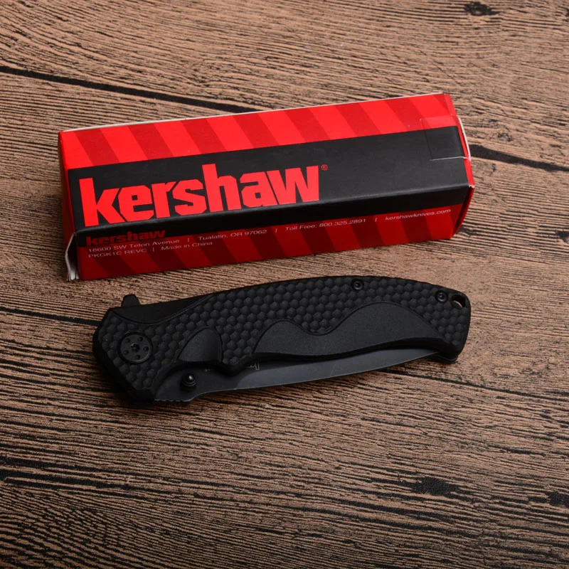 Kershaw 1338wm Складной Карманный Походный охотничий нож 8CR13MOV лезвие G10 ручка тактические ножи для выживания фрукты EDC инструменты
