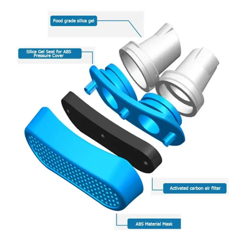 2 размера силиконовые анти храп зажим для носа Носовые расширители помощь при апноэ устройство для остановки храпа аппарат для сна