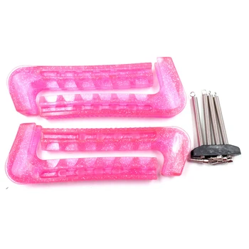 

1 Pair Sports Scratchproof DIY Adjustable Universal Decoration Skate Guard Fashion Easy Install Wear Resistant Blade Cover