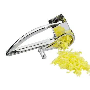 

Multi-purpose Stainless Steel Cheese Planer Hand-Cranked Cheese Grater Rotary Ginger Slicer kitchen Cutter for Chocolate