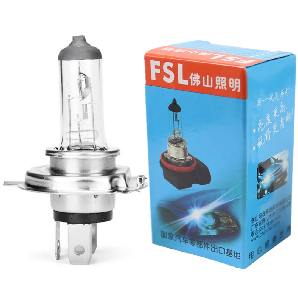 H4 12V//24V 55//60W 75//70W 90//100W Halogen Headlight Driving Fog Lamp Bulb 4300K