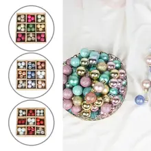 

Anti-deform PS Large Hanging Decorative Glitter Balls for Living Room