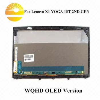 

New Replacement 01AW977 01AX899 OLED Touch Screen LCD For Lenovo ThinkPad X1 YOGA 1ST 2ND GEN 20FQ 20FR 20JD 20JE 20JF 20 JG