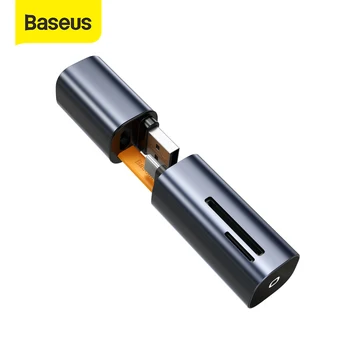 

Baseus Card Reader 2 in 1 USB 3.0 Type C to TF Micro SD Card Reader for MacBook air Pro Smart OTG Memory Card Reader for Xiaomi