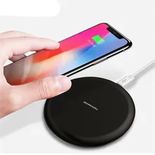 Wireless Charger สำหรับ iPhone 6 6S 7 8 PLUS 11 X XS XR Qi Fast Wireless CHARGING Pad สำหรับ samsung S10 หมายเหตุ 9 AirPods Xiaomi Charger(China)