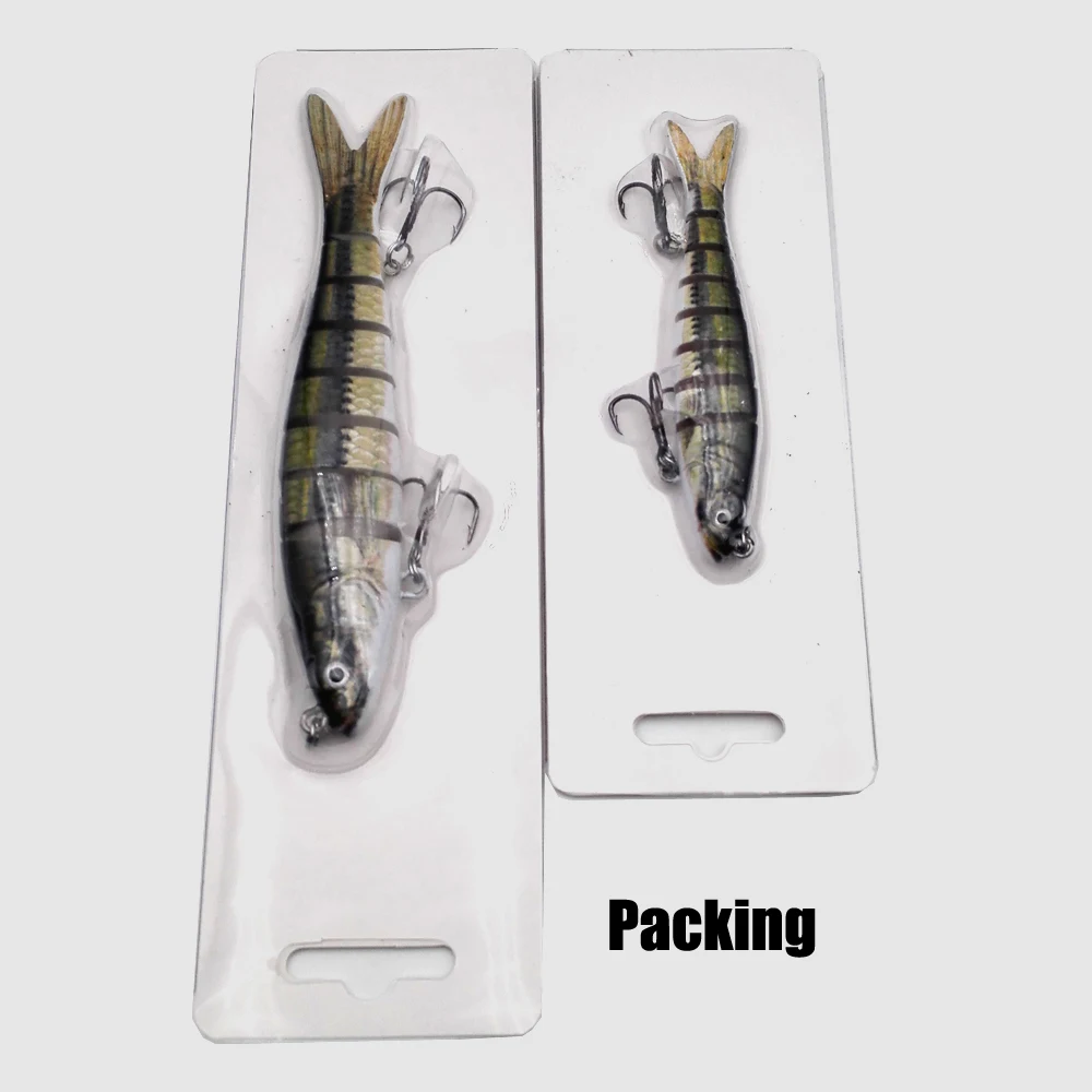 7- 27g Sinking Wobblers 7-8-9Segments Fishing Lures Multi Jointed Swimbait  Hard Bait Fishing Tackle For Bass Isca Crankbait