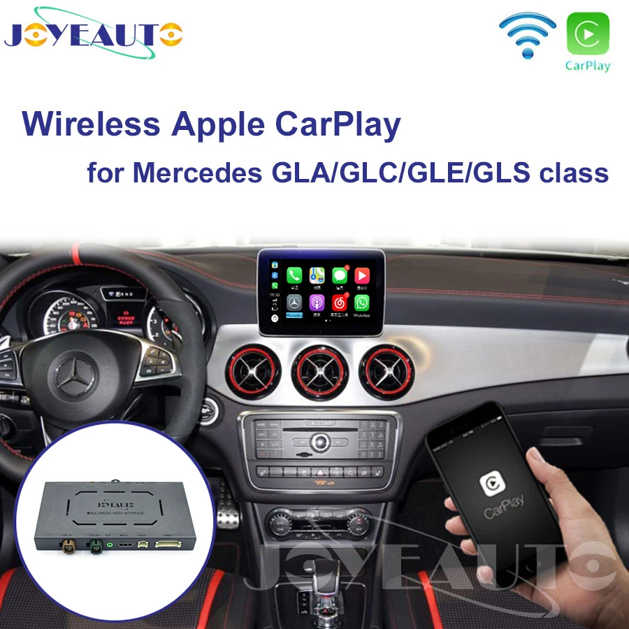 Joyeauto беспроводной Carplay Android авто для Mercedes GLS NTG5 Модифицированная поддержка задней