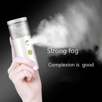 

2020 New Professional Mist Sprayer Mini 20ml Nano Portable Face Ozone Face Sprayer Cold Beauty Hydrating Skin Care Tools
