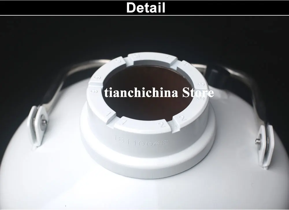 30 Liter Liquid Nitrogen Dewar Cryogenic Bull Sperm Semen Storage Dewar 30L Flask