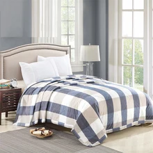 

Kids Adult Cotton Sleeping Blanket Long Staple Cotton Blanket Quilt Summer Cool Quilt Air Conditioner Blanket Home Textile