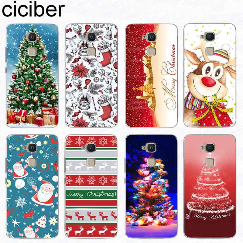 

ciciber Phone Case Funda for BQ Aquaris X V VS C U2 U X2 X5 Plus Lite Pro Soft TPU for BQ M5 E5s M5.5 M E4.5 M4.5 Christmas Capa