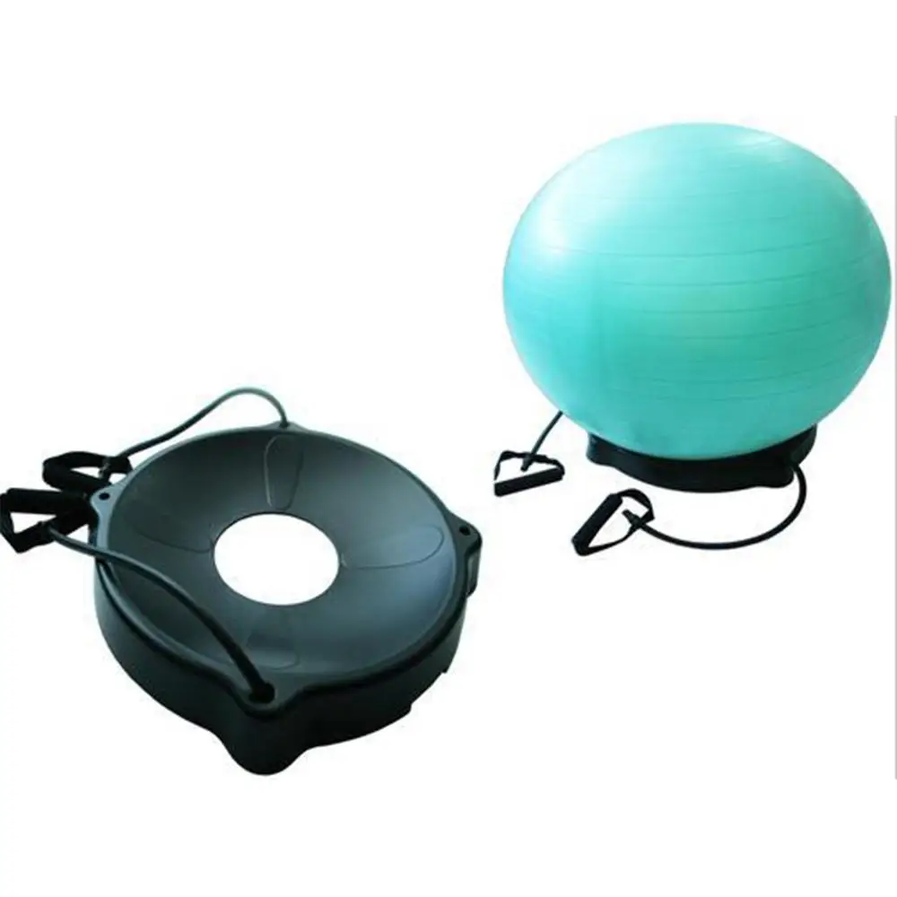 

Exercise Ball Base with Handles Balance Ball Stand for Workouts Yoga, Pilates