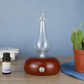

Wooden Glass Aromatherapy Pure Essential Oils Diffuser Air Nebulizer Humidifier Household Humidifier Air Conditioning Appliance