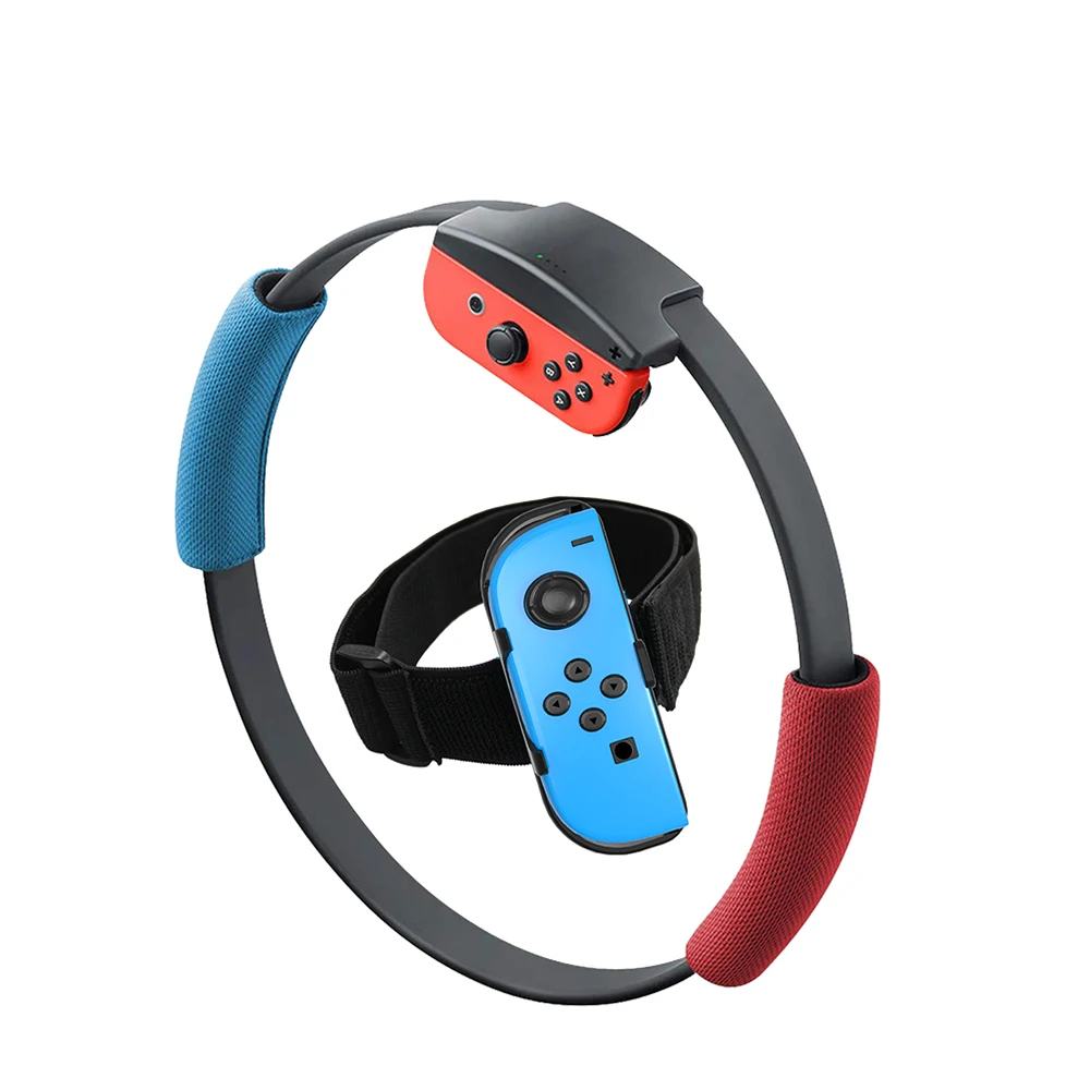 Дизайн nintendo switch кольцо для фитнеса с регулируемым эластичным ремешком для ног спортивный легкий и удобный для nintendo Switch - Цвет: 1