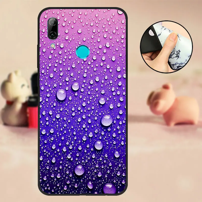 P Smart Coque для huawei PSmart чехол силиконовый черный ТПУ 6," для huawei P Smart Чехол для мобильного телефона мягкий - Цвет: T249