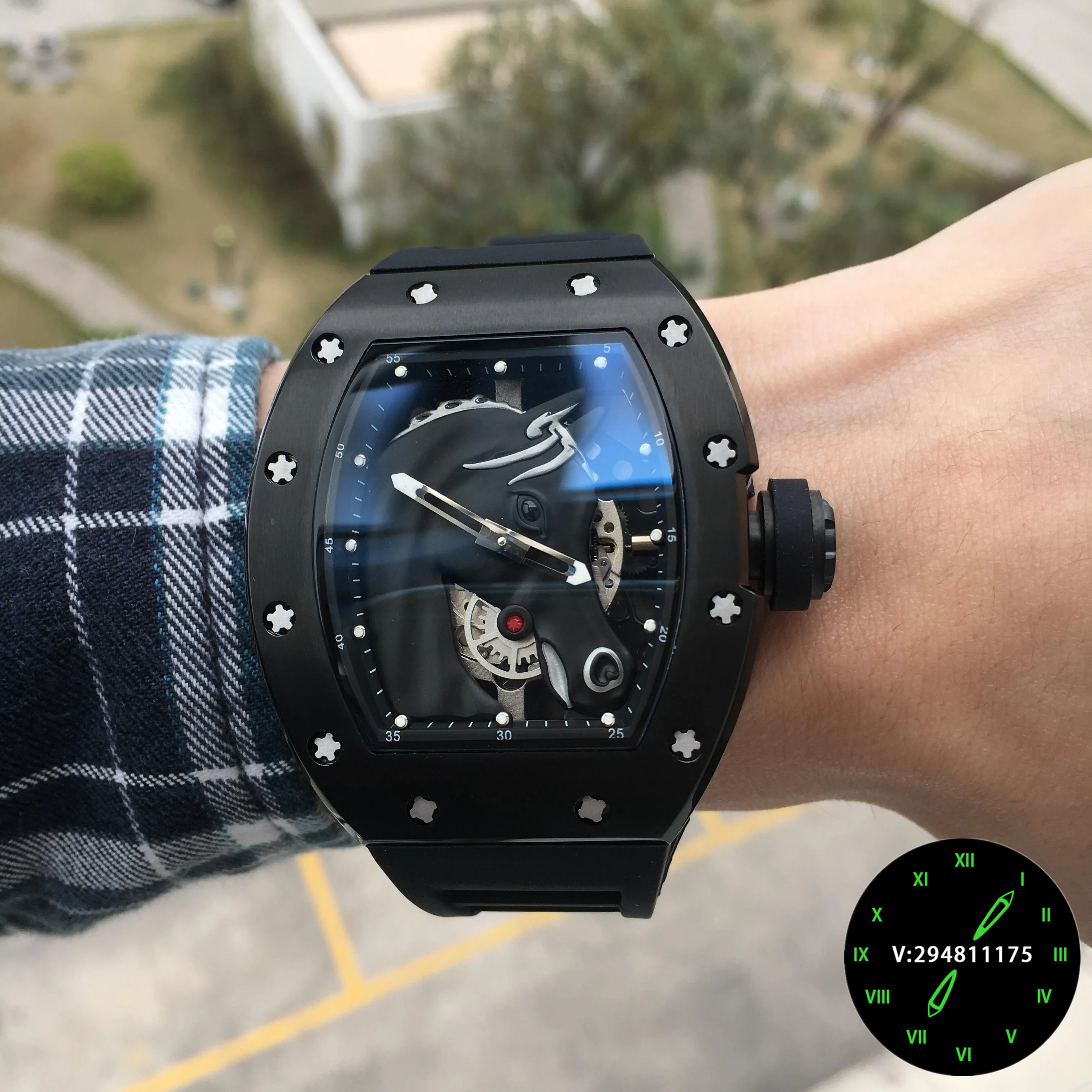 

WG09143 Mens Watches Top Brand Runway Luxury European Design Automatic Mechanical Watch